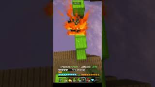 Not Today  minecraft bedwars hypixel fireball fireballjump gaming fireballfight skywars [upl. by Idonna427]