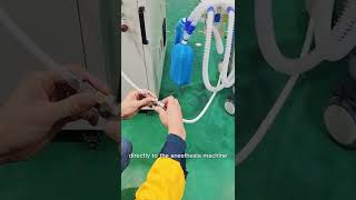 Can an Oxygen Concentrator Directly Connect to Anesthesia Machines and Ventilators shorts [upl. by Baron]