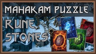 Thronebreaker Puzzle Solutions  Runestones in Mahakam [upl. by Rabassa]