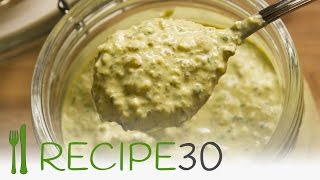 How to make perfect and easy tartar sauce recipe  By Recipe30 [upl. by Enawtna]