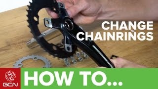 How To Change Chainrings  Changing Your Chain Rings For Road Or Mountain Bikes [upl. by Briano]