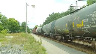 CSX M422 Rolls Northbound through Petersburg Va [upl. by Airelav]