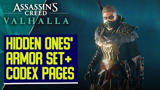 Hidden Ones Armor set location amp All 6 Codex Pages  Assassins Creed Valhalla [upl. by Filler]