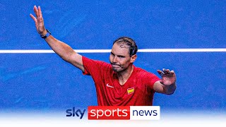 BREAKING Rafael Nadal retires after Spain lose in Davis Cup [upl. by Giuditta]