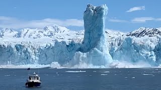 10 of the Most Spectacular Glacier Calving Events Captured on Video [upl. by Cleasta]