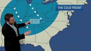 Meteorologist Ryan Davidson Explains Weather Maps [upl. by Annoif237]