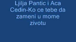 Aca Cedin i Ljilja PanticKo ce tebe da zameni u mome zivotu [upl. by Stauder]