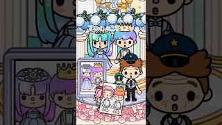 Cheating on the wedding day😰😭😡😩 tocaboca tocalifeworld shorts fyp [upl. by Rotsen]