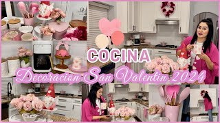 DECORACIÓN de Mí COCINA SAN VALENTÍN 2024 🎀 COQUETTE DECORACIÓN SAN VALENTIN 💌 [upl. by Mckee45]