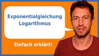 Exponentialgleichungen und natürlicher Logarithmus einfach erklärt  Herr Locher [upl. by Cogen900]