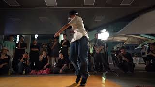 Kashiwa City Footwork Battle vol4 Toprock Battle Final [upl. by Navac]