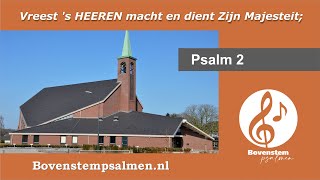 Psalm 2 vers 3 en 6 samenzang met bovenstem  Orgel Wilbert Magré [upl. by Korwun339]