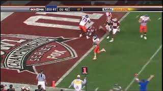 Boise State Statue Of Liberty Play Vs Oklahoma [upl. by Okiman649]