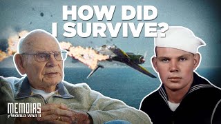 Surviving a Kamikaze Attack  Memoirs Of WWII 51 [upl. by Aerdma]