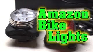 Ascher Bike Light Super Bright Front amp Rear LED USB Rechargeable Bicycle [upl. by Yenaj394]