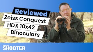 Review Zeiss Conquest HDX 10x42 binoculars [upl. by Sremmus]