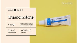 Triamcinolone Trianex Uses How It Works and Possible Side Effects  GoodRx [upl. by Nakasuji]