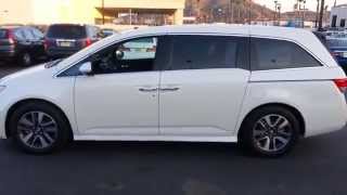 2014 HONDA ODYSSEY TOURING  elite  demo WALKAROUND [upl. by Tennos]