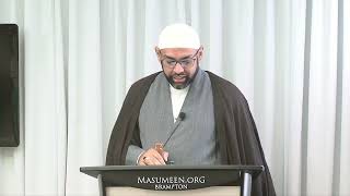 Friday Khutba  Sheikh Jaffer H Jaffer  18th Rabi al Thani 1445 [upl. by Erised986]