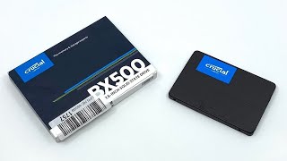 Crucial BX500 480GB 3D NAND SATA Internal SSD Review [upl. by Ydnor534]