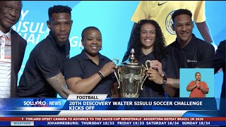 SOWETO TV NEWS  20th DISCOVERY WALTER SISULU SOCCER CHALLENGE LAUNCHED [upl. by Jarad]