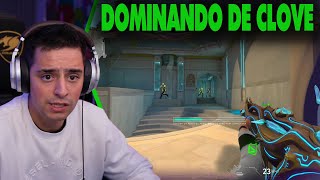 GAMEPLAY IMPRESSIONANTE CORINGA NO CONTROLE DE CLOVE NO VALORANT [upl. by Alil790]