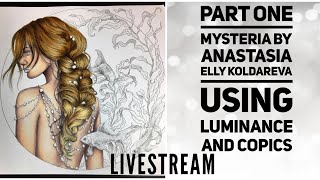 Livestream Colouring in Mysteria by Anastasia Elly Koldareva [upl. by Fremont]