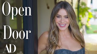 Inside Sofía Vergara’s Stunning Los Angeles Home  Open Door  Architectural Digest [upl. by Ellevehc57]