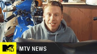 Macklemore on Why He Made Downtown a Moped Anthem  MTV News [upl. by Orlanta961]