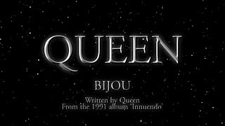 Queen  Bijou Official Lyric Video [upl. by Arnie]