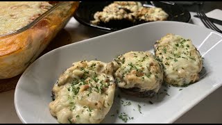 Portobello Relleno Al Horno  Una Receta Inolvidable [upl. by Lemmy]