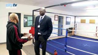 CONNELL AWARDS Man Citys Alex Williams helps change the fortunes of a local boxing club [upl. by Ettelrahc]