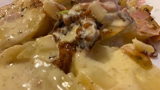 CREAMED POTATOES IN AIRFRYER [upl. by Lledroc]