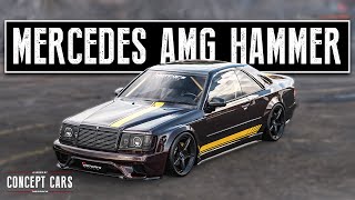 MercedesBenz AMG Hammer Restomod Digital Render [upl. by Nylear]