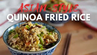 AsianStyle Quinoa Fried quotRicequot  Quick amp Easy  Vegan [upl. by Nolan]