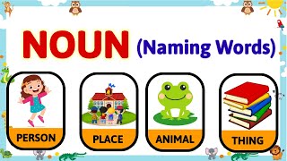 Noun for class 1  Noun for kids  Noun definition  Noun in English grammar  Noun parts of speech [upl. by Yonita]