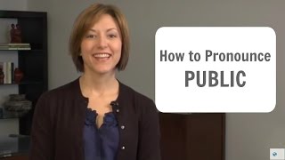 How to pronounce PUBLIC  American English Pronunciation Lesson learnenglish [upl. by Revorg867]