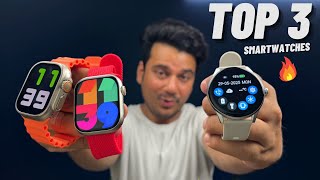 Top 3 Best Smartwatches Under 3000  Best Smartwatch Under 3000 [upl. by Arrek290]