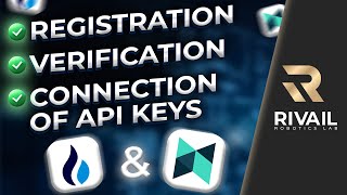 RIVAIL Registration  Verification  Connecting APIkeys on HTX and POLONIEX exchanges [upl. by Leinehtan]