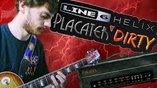 Line 6 Helix  Placater Dirty 80s Thrash Tone [upl. by Nary652]