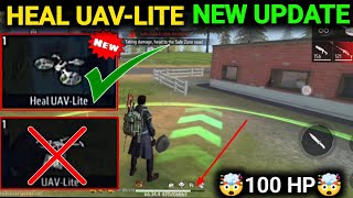 Heal UAV Free Fire  healing uav Hp🤯 Free Fire heal uav lite kya hai  heal uavlite ff max heal uav [upl. by Henghold]