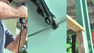 How to Install System A Stainless Wire Balustrade [upl. by Arinaid]