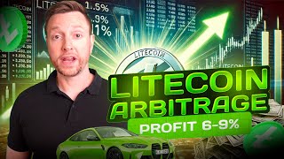 No risk and instant profit Crypto Arbitrage  Litecoin Arbitrage  Profit 9  New Strategy 2024 [upl. by Llekim988]