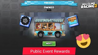 Got Legendary Bus Paint 😍😎  Hill Climb Racing 2 [upl. by Fox]