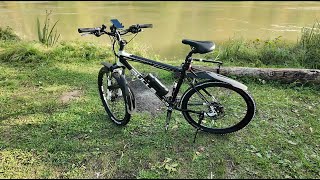 Das ist ein EBike 100G Geeko Umbausatz für das Hinterrad im Test  Rabattcode [upl. by Skylar]