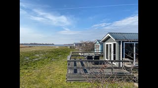 Chalet te koop aan Lauwersmeer  Camping Siblu DP15 in Lauwersoog [upl. by Enirak]