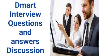 Dmart Interview questions and answers [upl. by Ttegdirb]