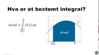 Bestemt integral 1a [upl. by Lorne]