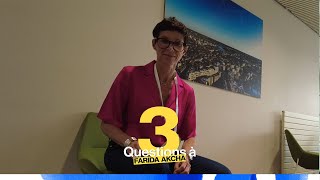 3 Questions À 🎙️ Farida Akcha [upl. by Alamak]