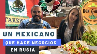 HISTÓRIA DE UN MEXICANO EN RUSIA  Negocios invierno amor  Una rusa probando comida Mexicana [upl. by Anilocin]